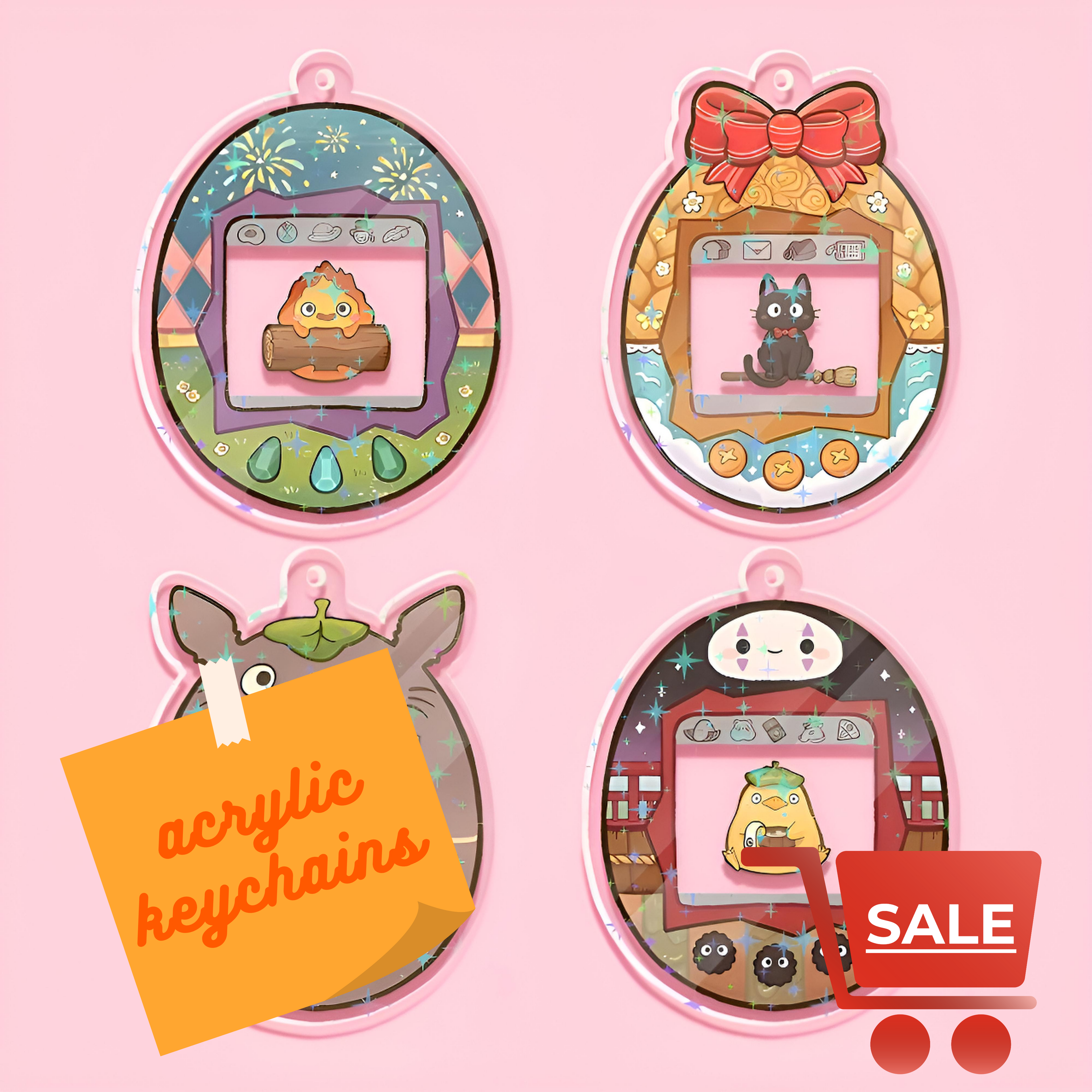 Acrylic keychains (COMING SOON)