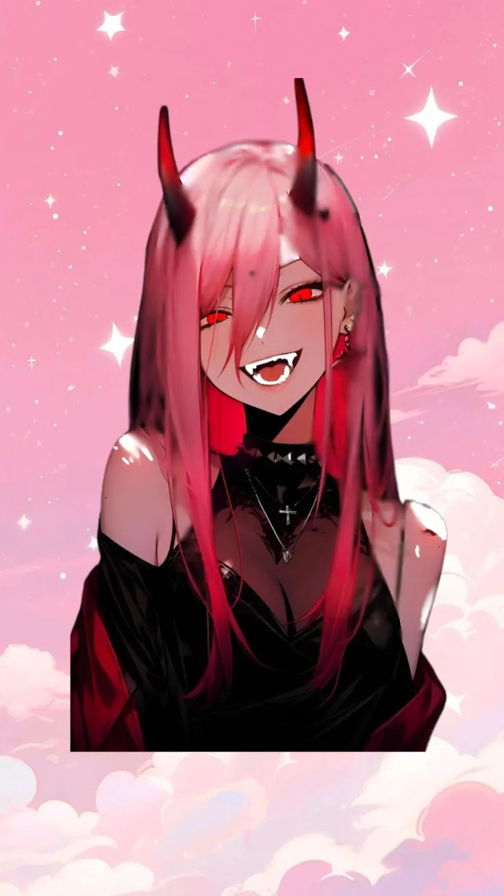 Zero Two Anime Sticker - Kawaii Pink Aesthetic Decal for Laptops, Journals, and Water Bottles, 02